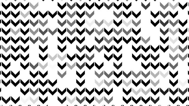 seamless geometric pattern motion video background. arrow shape motion 