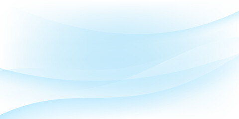 Obraz premium Abstract white wavy glowing lines on a blue background. Futuristic digital high-technology pattern. Health Care concept.
