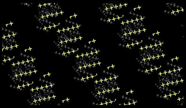 abstract background with numbers