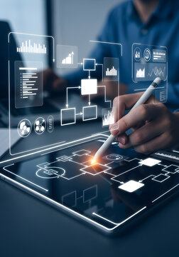 Futuristic Business Analytics and Process Automation on Tablet