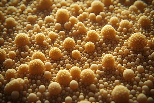 Compressed Pollen & Spore Microscape
