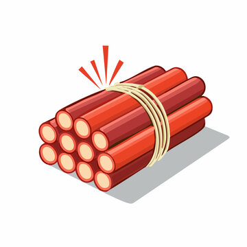 Dynamite Sticks Tied Together