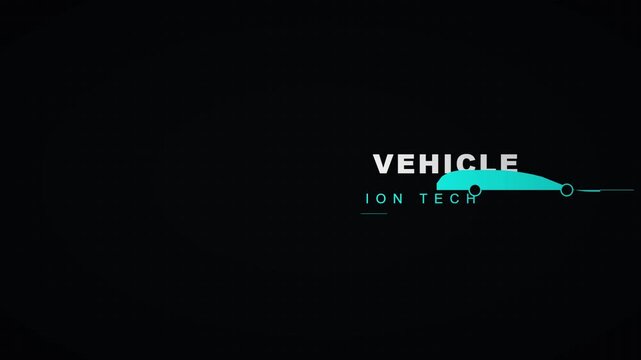 autonomous vehicle ai transportation tech text reveal