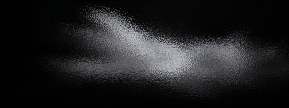 Ethereal mist swirls, creating an abstract, dreamlike texture, hinting at mystery and the sublime in darkness.