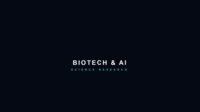 biotech artificial intelligence science research text motion