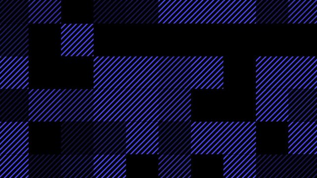abstract background with blue squares motion video. rough squares background motion video.