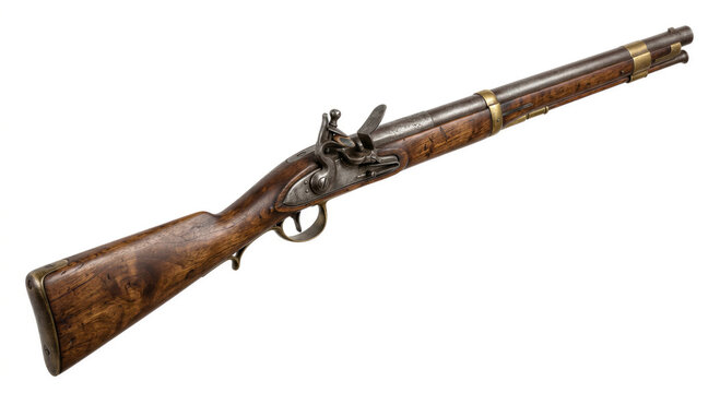 Classic Eighteenth Century Flintlock Musket