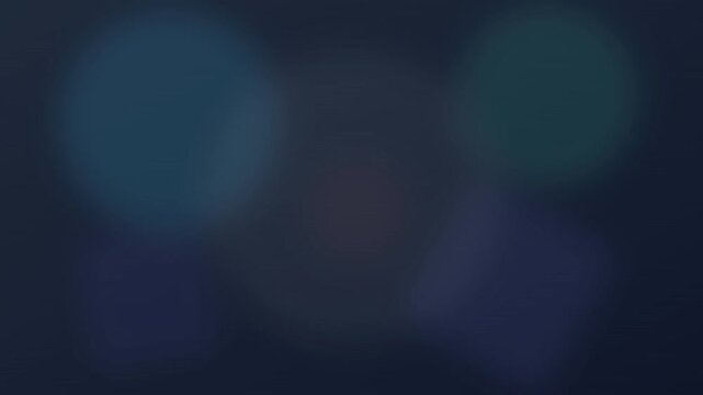 Corporate Background Animated Soft Focus Geometric Shapes