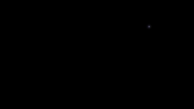 Blinking retro vector stars and dots, twinkling starry night sky , black background 4k video .sparkle, white cartoon, flat, vector, doodles style