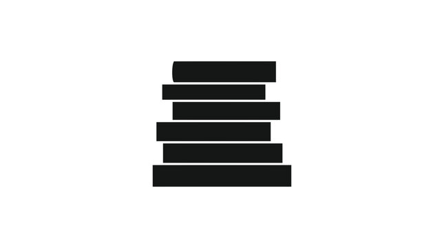 Stack of books serves as a universal symbol for academic research, extensive learning, and the accumulation of knowledge through diligent study and preparation.