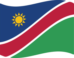 Fototapeta premium National flag of namibia