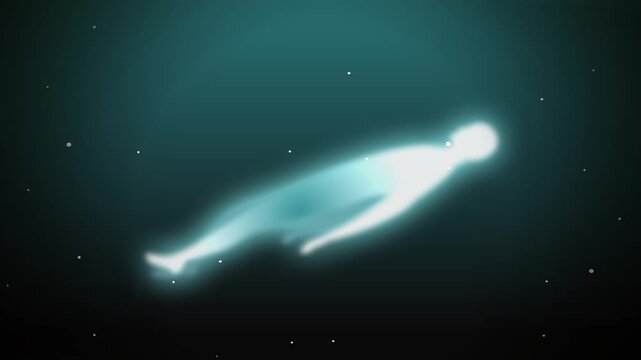 soul leaving the body and ascending to the astral plane