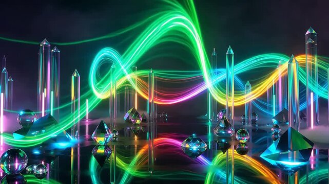 Sound Visualization: Pulse-Powered Light Beats