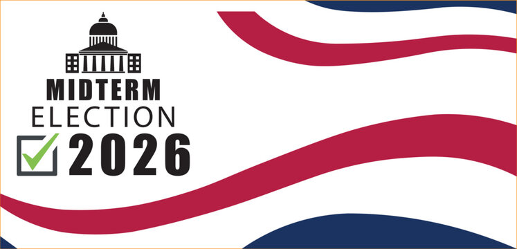 US midterm election banner design