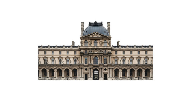 The Louvre Museum showcases stunning Architecture in Paris with grand Arches and a beautiful Facade