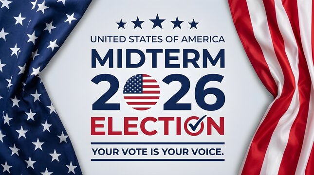 United States of America Midterm 2026 Election: Your Vote is Your Voice.