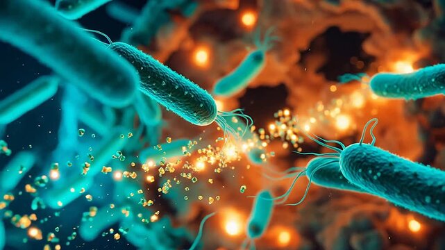 Bacteroides Gut Bacteria Degrading Dietary Fiber