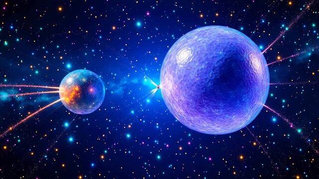 Mitochondrial Duality: Celestial Dance of Division and Fusion