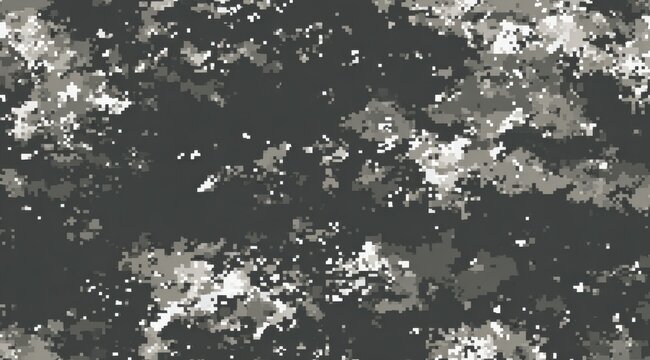 Abstract digital camouflage background with dark pixelated texture camouflage background abstract monochrome military tactical wallpaper geometric material composition backdrop creative