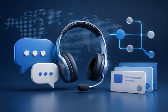 Customer support automation symbols