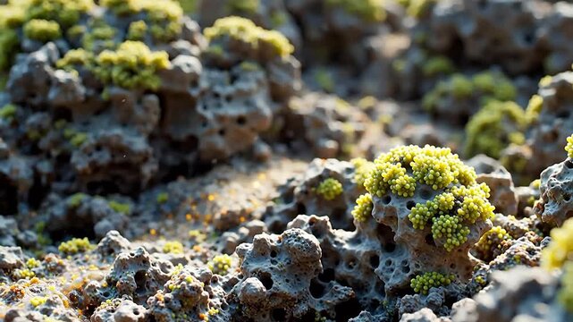 Nanoscale Carbon Capture in Soil: Microbial Engine at Work
