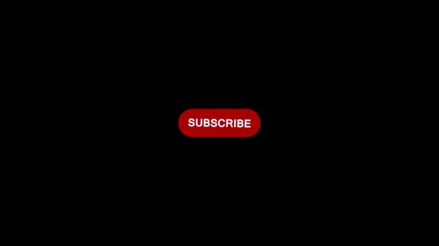 Click on subscribe button with computer arrow cursor, Button Click or press apply button on transparent background.