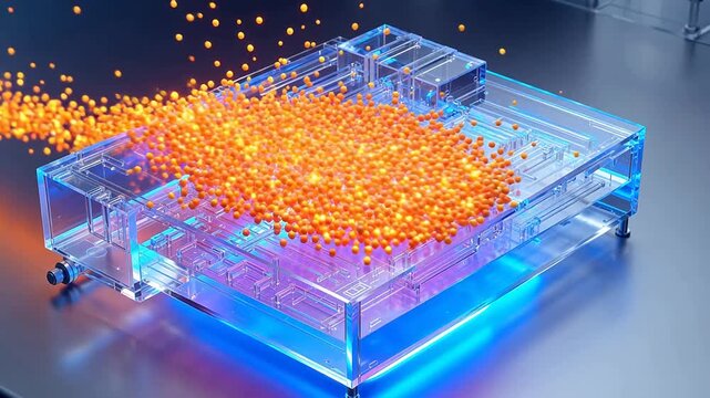 Dielectrophoretic Chip Capturing Nano-Bacteria in Electric Field Gradient