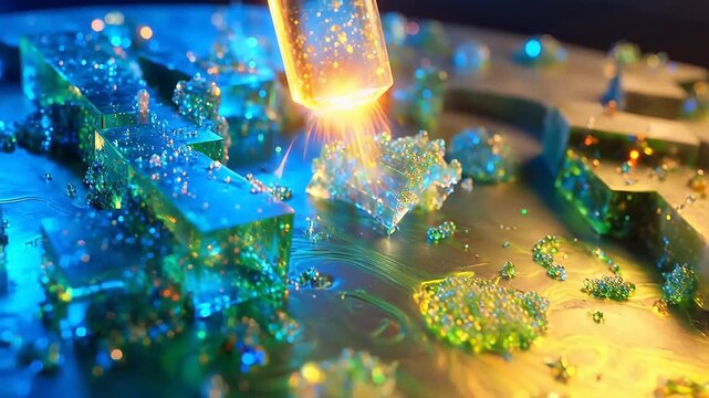 Nano-Reaction: CO₂ Photobiosynthesis in Perovskite-Enzyme Tandem