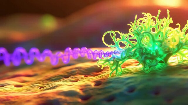 Nano-Scale Immune Response: flg22 Recognition by FLS2 Receptor in Plant Cell