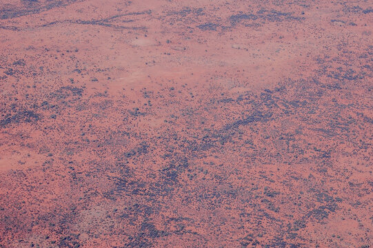 Aerial view of Australia&rsquo;s Red Centre in the Northern Territory