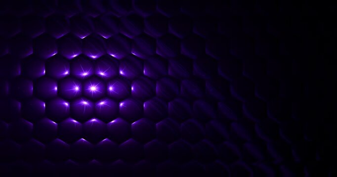 abstract background with blue lights