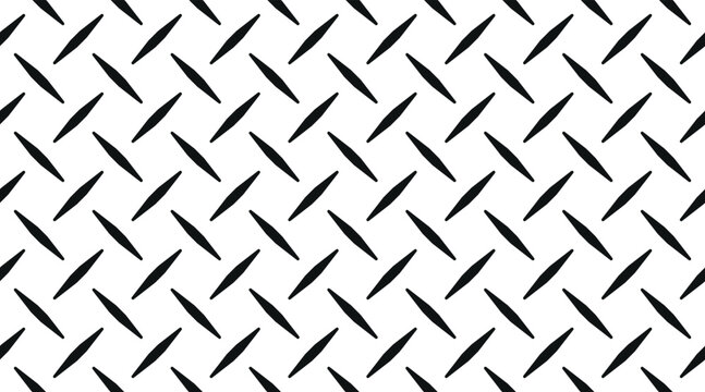 white and black flat color metal tread diamond plate pattern steel iron texture illustration wallpaper background
