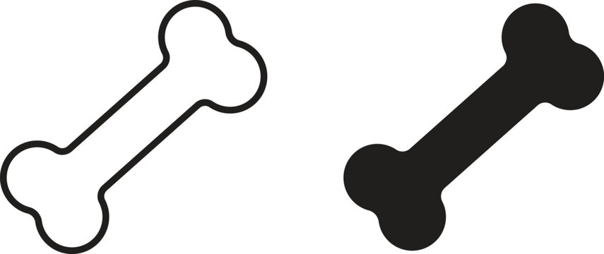 Bones icon design for signs, logo, apps or website