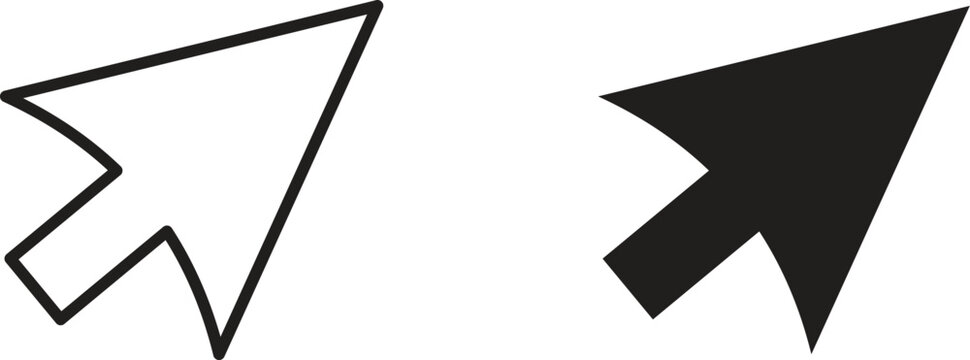 Mouse icon design for signs, logo, apps or website