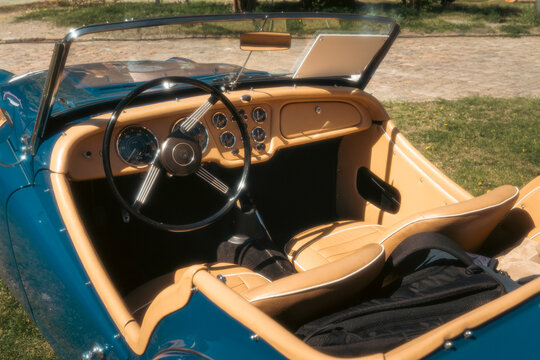 Berlin, Germany - May 2, 2026. Triumph car