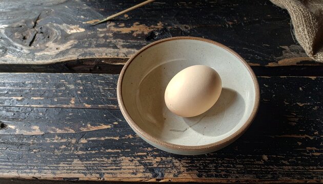 Creamy coffee latte in a white ceramic cup on rustic wooden table.