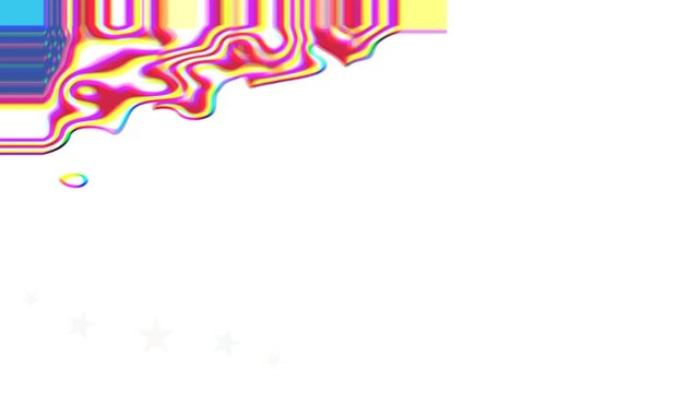 abstract background with colorful stripes for USA independent day