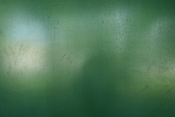 Texture of simple painted green steel plate © Anna