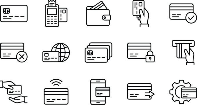Set of 18 flat design communication technology icons including phone, mobile devices, email, cloud computing, and global networking on transparent background.