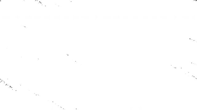 Grunge brush texture diagonal wipe reveal motion animation for transition overlays. Brush black and white transition for revealing the photo or video.