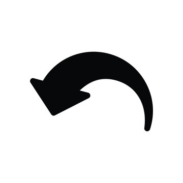down arrow solid icon vector design good for web or mobile app