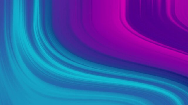Smooth flowing patterns of cyan and magenta liquid light waves in a digital abstract background. Suitable for vibrant design projects.