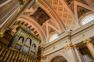 Obraz premium Itri, Lazio. The sanctuary of the Madonna della Civita
