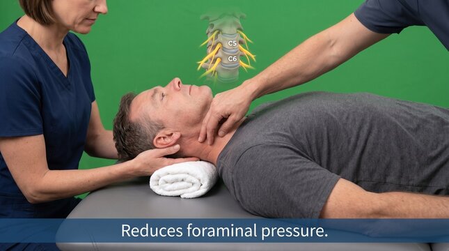 Professional Physical Therapy Session for Spinal Decompression and Pain Relief