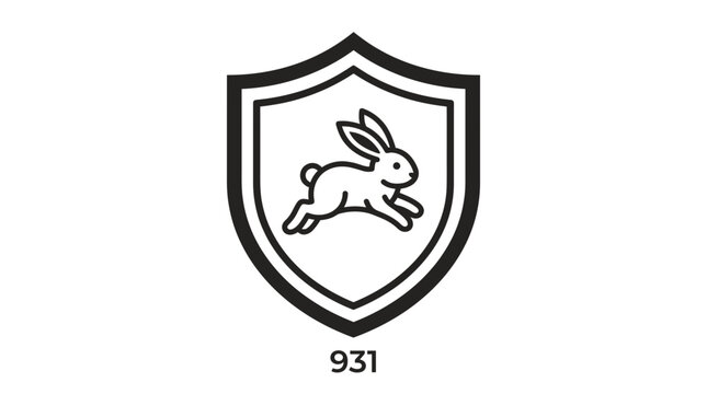 Cruelty-Free Symbol with Rabbit Icon
