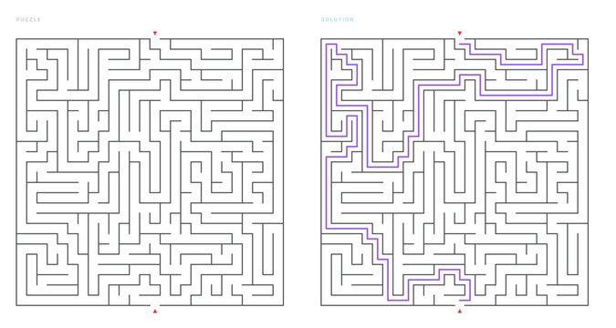 Educational Maze Puzzle for MLK Day - 356