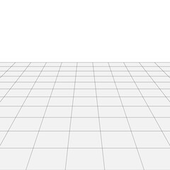 Obraz premium Perspective grid. Vector. JPEG version.