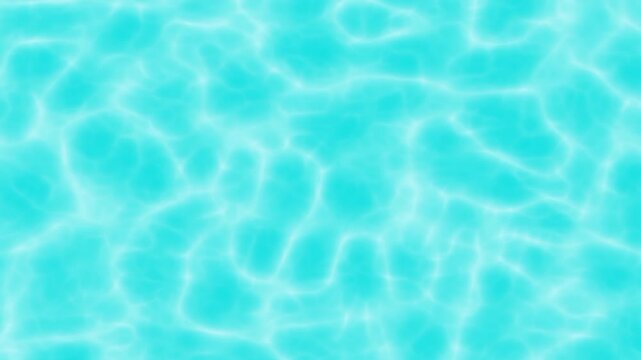 blue water in pool animation 