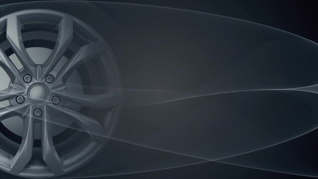 3D Sports Graphics, motor sports Dynamic 3D background animation 