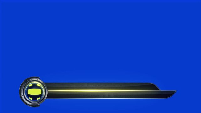 Sports News lower third animated title bar, suitable for sports news and other sports type video content
